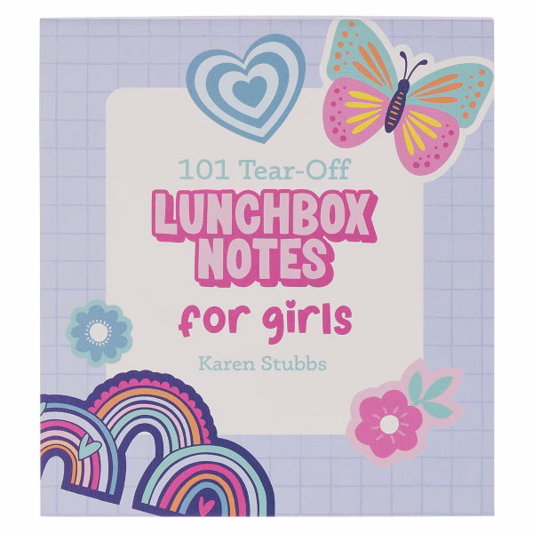 LBN007 101 Shine for Jesus Lunchbox Notes for Girls